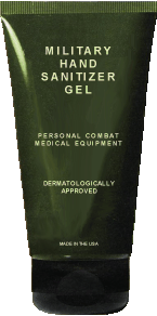 Military Hand Sanitizer Gel - Combat Strength for military use